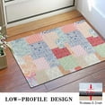 thumbnail image 3 of Pioneer Flower Floral Print Pattern Door Rugs,Washable Non Slip Door Mats Indoor,Decorative Door Mats,Entry Mat Indoor for Entrance,Bedroom,Kitchen,Bathroom,16"x24", 3 of 6
