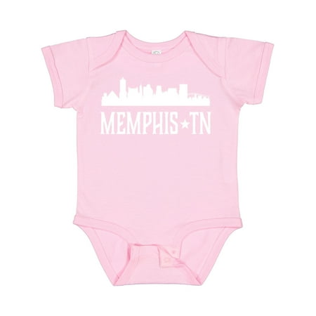 

Inktastic Memphis Tennessee Skyline TN Cities Gift Baby Boy or Baby Girl Bodysuit