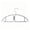 Gray, variant on Foldable Clothes Hanger for Travel and Home, Non-Marking Plastic Hanger for Underwear and Lingerie, Space-Saving Wardrobe Hanger, Gray