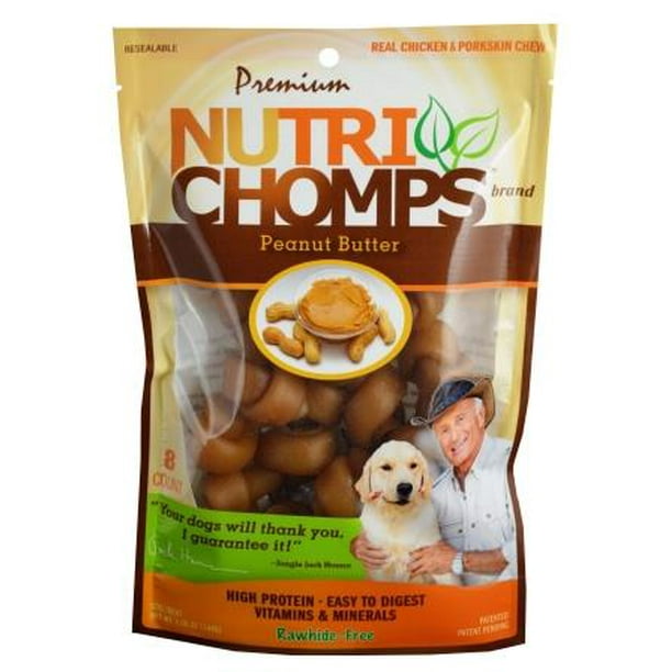 NutriChomps Dog Chews, 2.5inch Knots, Easy to Digest, RawhideFree Dog