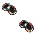 thumbnail image 1 of Bearachild 2 almohadillas para auriculares, auriculares para juegos, protección auditiva de cuero, almohadillas para los oídos de Gamer, Estampado floral negro 2Conjunto, 1 of 6