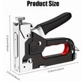 thumbnail image 6 of Manual Nail Gun Stapler,4-in-1 Stapler with 200 Staples,Multi-Purpose Heavy-Duty Nailer for Wood,Upholstery,Carpentry,Decoration, 6 of 11