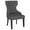 Grey, Black, variant on Baney Tufted Upholstered Dining Chair Beige and Brown