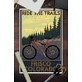 thumbnail image 3 of Frisco, Colorado, Ride the Trails (12x18 Wall Art Poster, Room Decor), 3 of 3