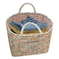 thumbnail image 6 of Floral Fabric Storage Basket Large Laundry Basket Laundry Hamper Decor Supplies (Style 1), 6 of 9