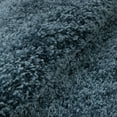 thumbnail image 3 of Well Woven Madison Shag Solid Area Rugs, Light Blue, 3 of 7