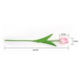 thumbnail image 6 of 5 Pcs Simulated Tulip 34cm Artificial Tulip Fake Flowers Faux Tulip Bulk Mother Day Gift for Vase Home Kitchen Wedding Spring Party Decorations, 6 of 8