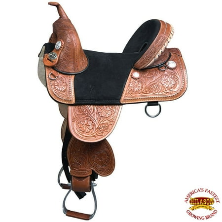 Leather Jumping Saddle - 14