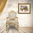 thumbnail image 3 of Young, Chamira 18x15 Gold Ornate Wood Framed with Double Matting Museum Art Print Titled - Floral in Bloom IX, 3 of 4