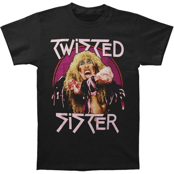 Men's Twisted Sister Glam Photo Crew Neck Short Sleeve T-Shirts Tee Tops T Shirt For Men 4XL