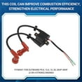 thumbnail image 4 of Marine Outboard Ignition Coil Assy for Yamaha F9.9 13.5 15 20 25HP 40HP Replace 6F5-85570-10, 6F5-85, 4 of 5