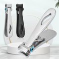thumbnail image 2 of Professional Nail Clippers Stainless Steel Nail Cutter Toenail Fingernail Care, 2 of 3
