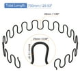 thumbnail image 2 of Unique Bargains 29.5' Round Sofa Spring Replacement Kit for Furniture Couch Repair, Black, 2 of 4