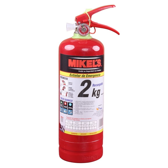 Extintor De Emergencia 2kg Recarbable MIKEL'S EE-2