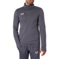thumbnail image 2 of Under Armour Logo Track Mid Layer Top, Grey, 2 of 8