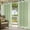 Sage Green White, variant on 2 Panels Outdoor Curtains for Patio Waterproof 54"x84" Bluish Green Retro Greek Key Weatherproof Privacy Outsides Curtains, Greece Ancient Rustic Geometric Grommet Thermal Drapes for Cabana Porch