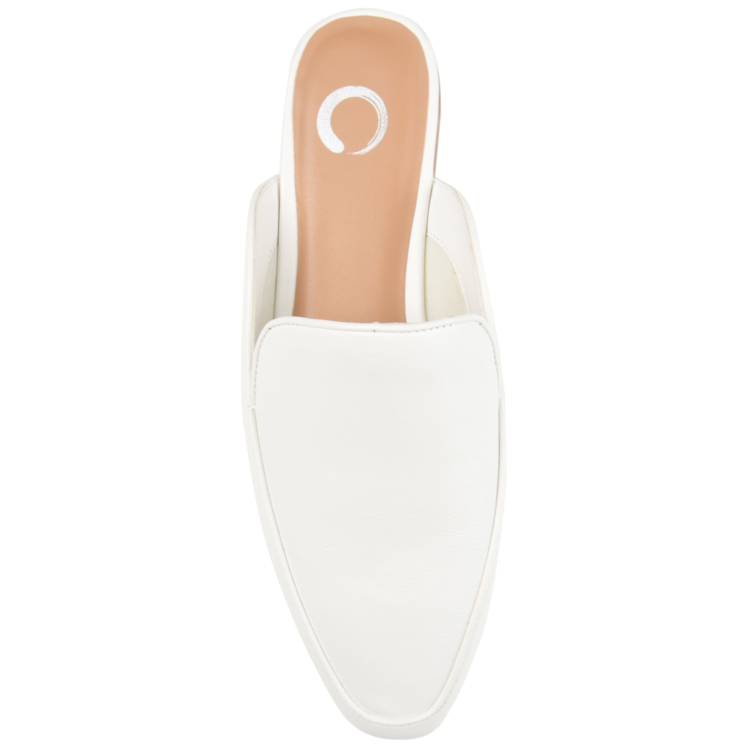 Journee Womens Akza Slip On Square Toe Mules Flats, Widths Available