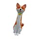thumbnail image 5 of Figura de perro de resina, jarrón de flores, jarrón artístico, centro de mesa, maceta decorativa para Blanco tostado, 5 of 9