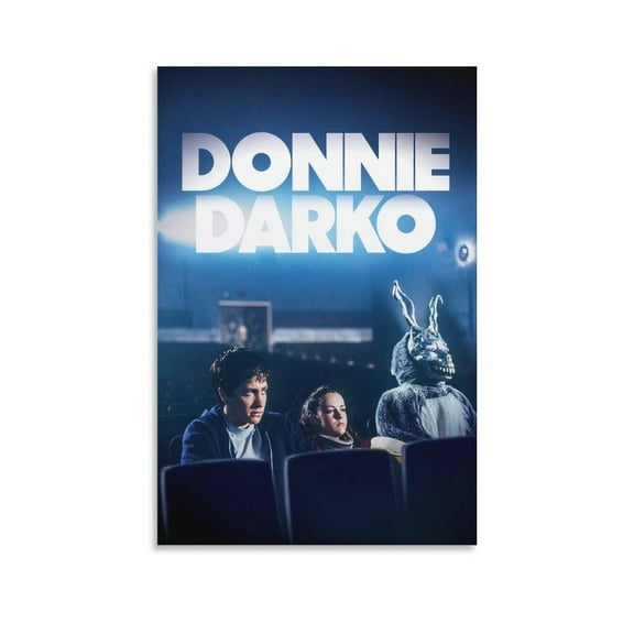 Donnie Darko Movie Poster Prints (4) Wall Art Poster Gifts Bedroom Prints Home Decor Hanging Picture Canvas Painting Posters 12x18inch(30x45cm)
