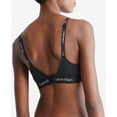 thumbnail image 3 of Calvin Klein BLACK 1996 Cotton Lightly Lined Bralette, US X-Large, 3 of 4