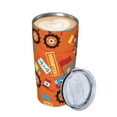 thumbnail image 3 of Kll Monster Truck,Truck Cartoon Stainless Stainless Steel Vacuum Insulated Coffee Cup 20 Oz Lids And Straws,1 Metal Straws,1 Cleaning Brush, 3 of 9