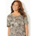 thumbnail image 5 of Catherines Women's Plus Size Easy Fit Teardrop Tunic, 5 of 5
