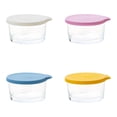 thumbnail image 2 of Food Storage Container Small Glass Bowls with Airtight Lids Airtight Leak Proof 8Oz Stackable Custard Cups Prep Bouillon Cups & Mixing Bowls for Dips Candy Dessert Microwave ‌ Valentine Gifts Valenti, 2 of 9