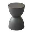thumbnail image 1 of Reposapiés redondo, moderno, moderno, para decoración de muebles, para cambiar zapatos Gris, 1 of 9