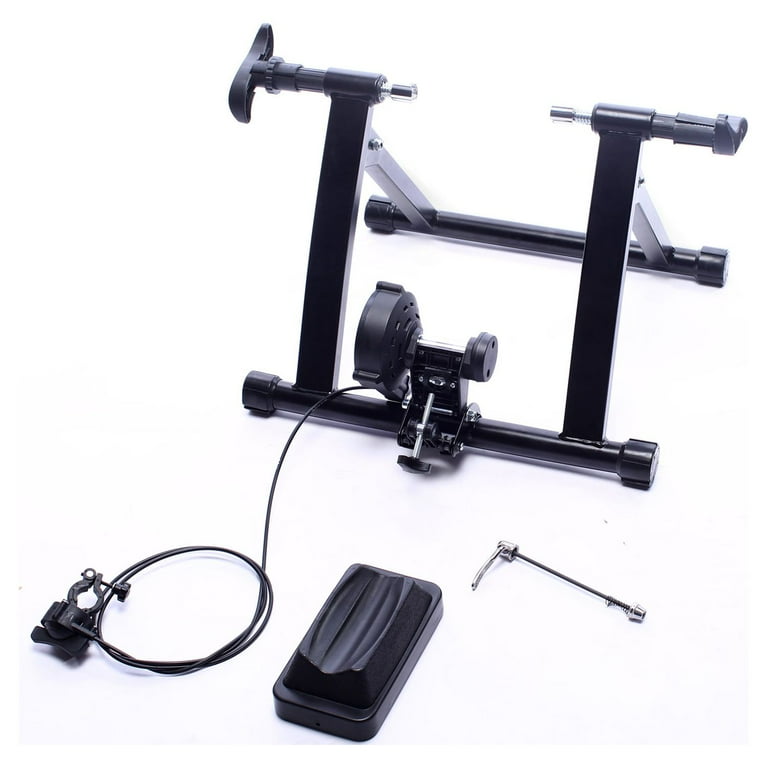 Balancefrom bike trainer stand steel bicycle exercise magnetic stand with front wheel riser block deals