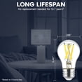 thumbnail image 5 of LUXRITE A15 Edison LED Bulb, 8.5W=60W, Dimmable, 5000K, 750 Lumens, Enclosed Fixture Rated, E26 Base, UL Listed 24 Pack, 5 of 7