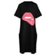 thumbnail image 5 of ¡Labios! Vestido holgado con bolsillos para mujer, verano, ropa de mujer, vestidos largos, vestidos largos con velo., 5 of 7