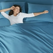 Microfiber Sheet Set Comfort Classics, Full, Teal