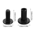 thumbnail image 2 of Shisuyan Secure Connection Screw and Nut Kit Black Iron 1Set 0.3x0.2x0.2in, 2 of 8