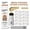 Blonde, variant on Seamless Hold Eyebrow Powder, Stamp & Stencil Kit - Waterproof & Long-Lasting Eyebrow Makeup, Brow Stamp Makeup Powder & Eyebrow Stencils & Eyebrow Brush Perfect Brow - 13 Pcs Kit (Medium Brown)