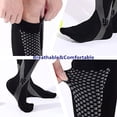 thumbnail image 6 of 3 Pairs Copper Compression Socks for Women & Men Circulation 15-20 mmHg - Better Blood Flow, Swelling , Best Support for Medical, Running, Nursing, 6 of 9