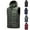 Army Green, variant on WXLWZYWL Mens Puffer Vest with Hood Lightweight Water-Resistant Sleeveless Jacket for Hiking Ski