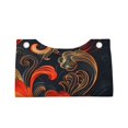thumbnail image 2 of Cauagu Fiery Floral Pattern for Large Tissue Box Cover Rectangular–Plus Size Rectangle Tissue Box Holder Long Tissue Holder for Bathroom/Car/Office Decor 7.9X4.9X4.9'', 2 of 7