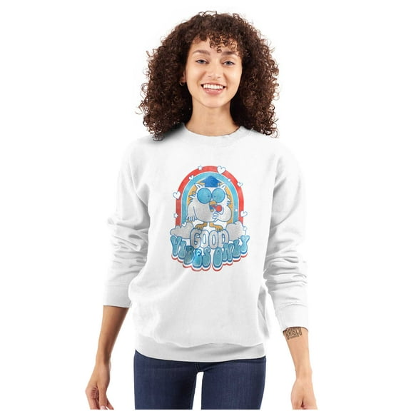 Vintage Nostalgia Tootsie Owl Quote Women Crewneck Sweatshirt Brisco Brands M