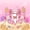Pink, variant on Manfei Sweet Axolotl Twin Comforter Sets,Candy Drip Print Bedding Set For Girls,Pink Blue Black,Black Reversible,2pcs,1 Comforter and 1 Pillowcase