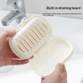 thumbnail image 5 of Leak Proof Travel Soap Case Zippered Drainage Soaps Holder Box to Keep Soap Dry for Fitness and Business Trip Essential, 5 of 8