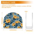 thumbnail image 2 of Ryvnso Acrylic Napkin Holder Table Kitchen Paper Tissue Organization 2 Pack Poppy Floral Pattern, 2 of 7