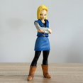 thumbnail image 2 of Dragon Ball Overseas Limited Lazuli Android 17 18 PVC Figure Toys zhangyuxiang LED, 2 of 2