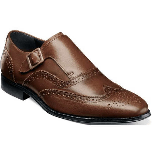 florsheim cognac wingtip
