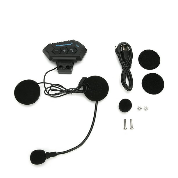 Auriculares para casco de motocicleta con Bluetooth 4.1+EDR CSR8635, manos libres con reducción de ruido