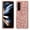 Rosegold, variant on TECH CIRCLE Galaxy Z Fold 5 Case, Ultra Thin Glitter Bling Diamond Girls Woman Shockproof TPU Rubber Full Body Protective Cover for Samsung Galaxy Z Fold 5 5G 7.6 inch 2023,Rosegold