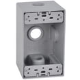 thumbnail image 1 of DB50-3 Single Gang Deep Outlet Box, Gray, 1 of 1
