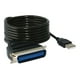 thumbnail image 3 of Cable de Impresora Sabrent CB-CN36 USB a 1284 1.8 cm, 3 of 4