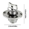 thumbnail image 2 of Tornillo marino de acero inoxidable Tornillo de desagüe Tornillo Tornillo Válvula de drenaje de la embarcación para accesorios de reemplazo de botes, 2 of 9