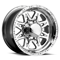 Raceline 888-RENEGADE 16" Cast Aluminum Wheel, RENEGADE 8 POLISHED 16X8 8X170mm 0mm Fits select: 1999-2004 FORD F250 SUPER DUTY, 2004 FORD F350 SUPER DUTY