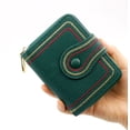 thumbnail image 4 of Cartera de moda Monedero corto para mujer Cartera bordada para mujer Cartera para mujer, 4 of 5